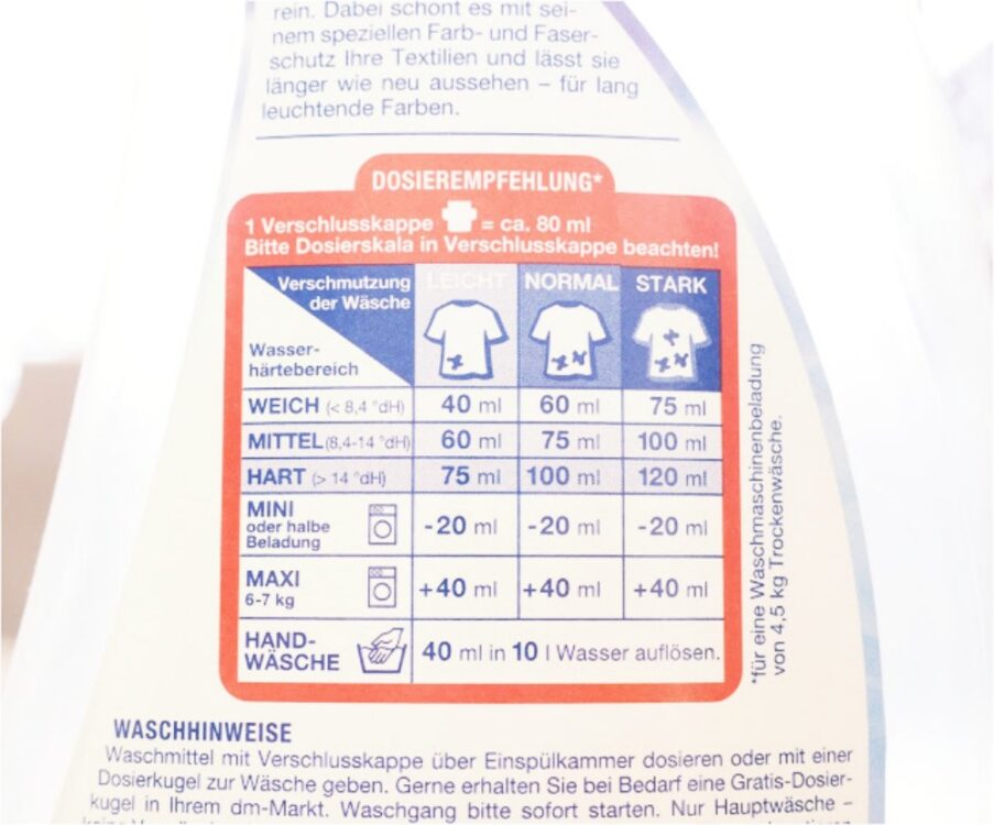 Pflegeempfehlung