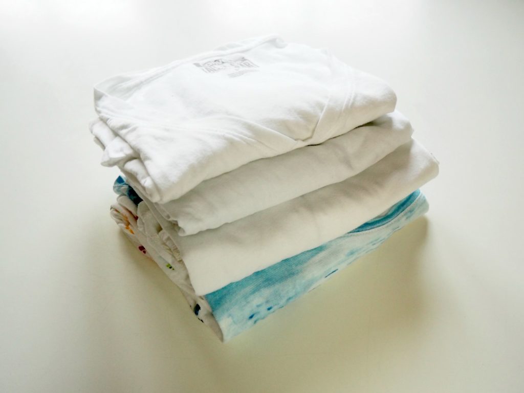 Tshirt-Stapel