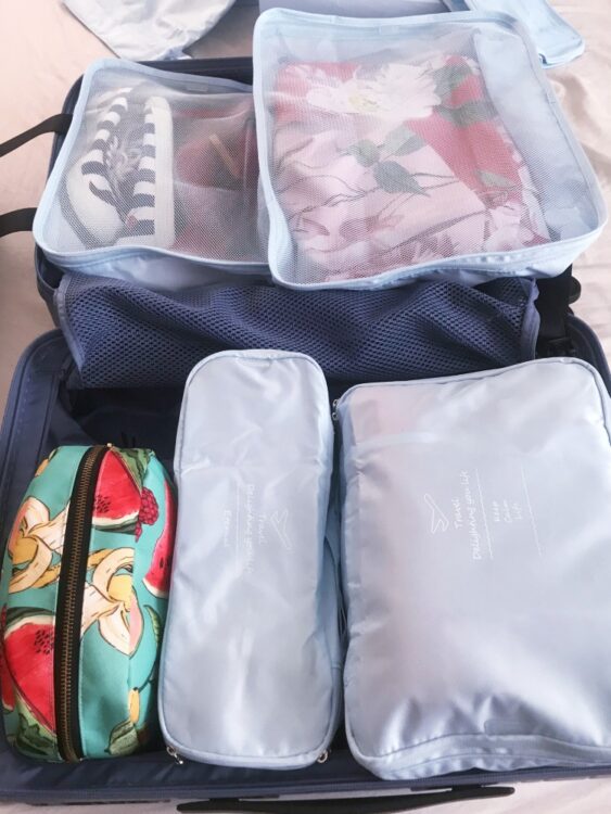 Packen ohne Falten