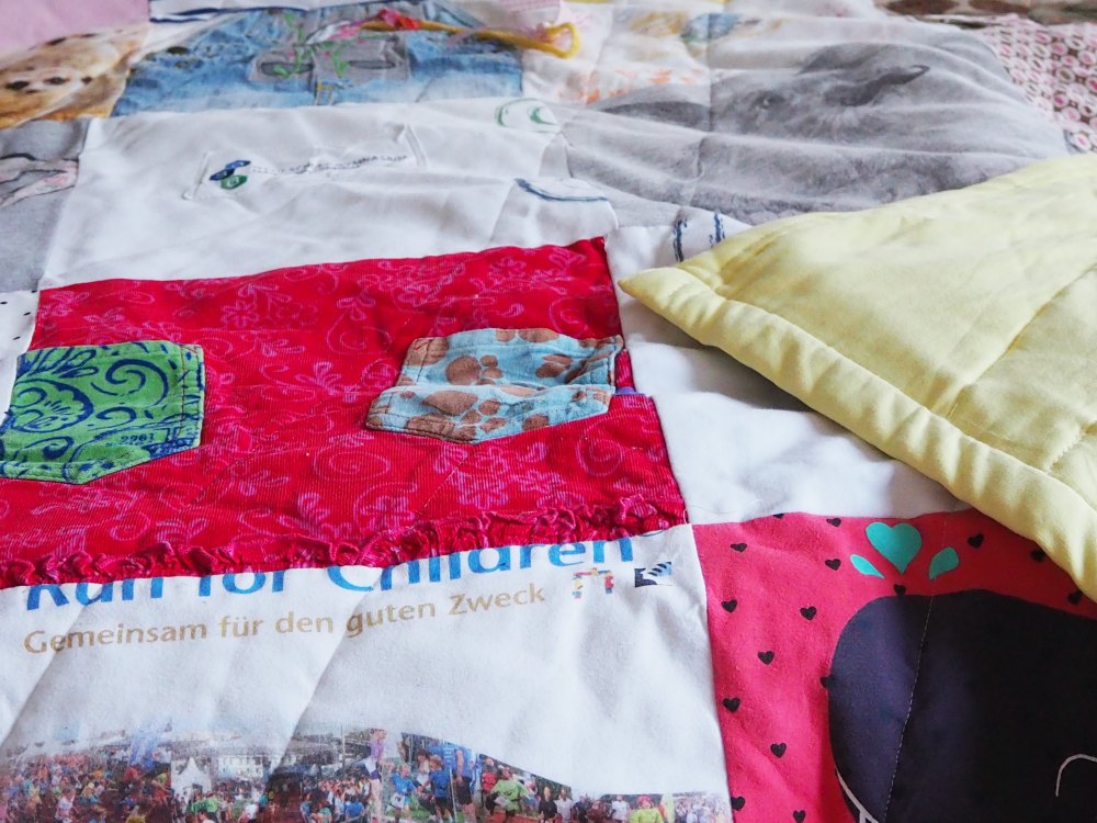 Patchworkdecke zum 18. Geburtstag