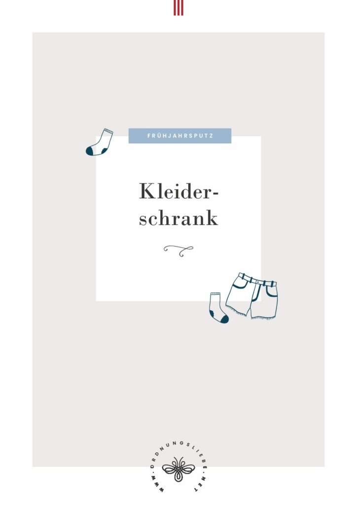 Checkliste für den Frühjahrsputz im Kleiderschrank